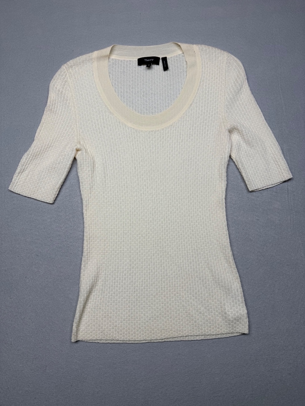 Theory Wool Pullover Sweater Women's Medium Cream